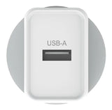 Verbatim USB Charger Single Port 2.4A - White Single Port Wall Charger