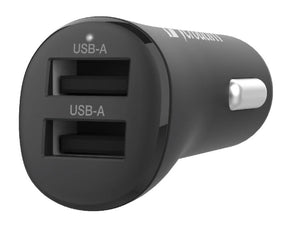 Verbatim Car Charger - Dual Port 3.4A - Black