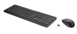 HP 230 Wireless Keyboard & Mouse Combo 12 function keys chiclet comfortable low noise 1600DPI Mouse Light Weight Long Battery Life ~16mths