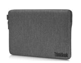 LENOVO ThinkBook 14-inch Sleeve (Grey) - Designed forThinkBook 13, 14s, and 14, Durable, Water-resistant Exterior,Soft, Microfiber Interior