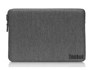 LENOVO ThinkBook 14-inch Sleeve (Grey) - Designed forThinkBook 13, 14s, and 14, Durable, Water-resistant Exterior,Soft, Microfiber Interior