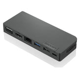 LENOVO Powered USB-C Travel Hub Dock - 1xHDMI 1xVGA 1xUSB2.0 1xUSB3.1 1xLAN Support 4K@60Hz