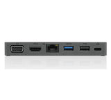 LENOVO Powered USB-C Travel Hub Dock - 1xHDMI 1xVGA 1xUSB2.0 1xUSB3.1 1xLAN Support 4K@60Hz