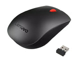 LENOVO Essential Wireless Combo Keyboard & Mouse 2.4GHz via Nano USB 3 Buttons Optical Mouse 1200DPI 3M Clicks (US English 103P)