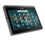 ASUS Chromebook Flip CR1 11.6"  2 in 1 Convertible  8MP & 720p Camera Pen Stylus,Touch Rugged Intel Celeron N4500 4GB 32GB Student Chrome OS WiFi6 1YR