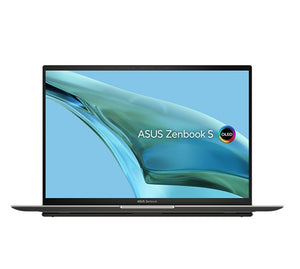 ASUS ZenBook S 13 13.3" 2.8K OLED Intel i5-1335U 16GB DDR5 512GB SSD Windows 11 Home Iris Xe WIFI6E Backlit Thunderbolt 2xUSB-C HDMI 180° Hinge 1kg 1y