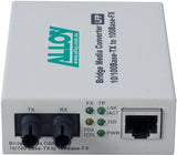 Alloy FCR200ST 10/100Base-TX to 100Base-FX Multimode Fibre (ST) Converter with LFP via FEF or FM. 2Km