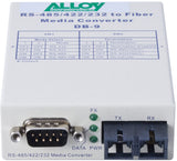 Alloy SCR460SC-3 RS-232/422/485 Serial DB-9 to Single Mode Fibre Converter. Max. range 20Km