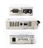 Alloy SCR460ST-1  RS-232/422/485 Serial DB-9 to Multimode Fibre Converter. Max. range 2Km