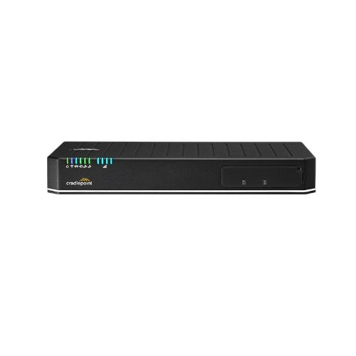 Cradlepoint E3000 Branch Enterprise Router, Cat 18 LTE, Essential Plan, 4x SMA cellular connectors, 9x GbE RJ45 Ports, Dual SIM, 5 Year NetCloud