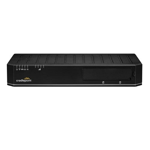 Cradlepoint E300 Branch Enterprise Router, Advanced Plan, 4x SMA cellular connectors, 5 x GbE RJ45 Ports, Embedded 5G Modem,Dual SIM, 3 Year NetCloud