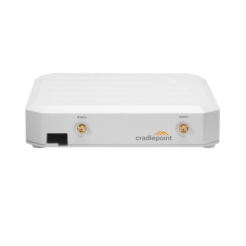 Cradlepoint W1850 Branch 5G Wideband Adapter, Advanced Plan, 4x SMA cellular connectors, 2 x RJ45 Ports, Embedded 5G Modem, Dual SIM, 1 Year NetCloud