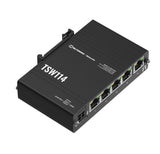 Teltonika Gigabit DIN Rail Ethernet Switch,Easy Mounting, 5x Gigabit Ethernet ports with speeds of up to 1000 Mbps, PSU excluded