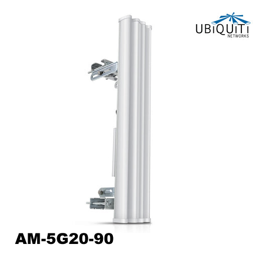 Ubiquiti High Gain 4.9-5.9GHz AirMax Base Station Sectorized Antenna 20dBi, 90 deg - All Mounting Accessories & Brackets Included,  Incl 2Yr Warr