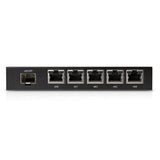 Ubiquiti EdgeRoute Advanced Gigabit Ethernet Router - Compact Powerful Router Sporting,5 Gigabit RJ45 Ports Passive PoE Support& SFP,  2Yr Warr