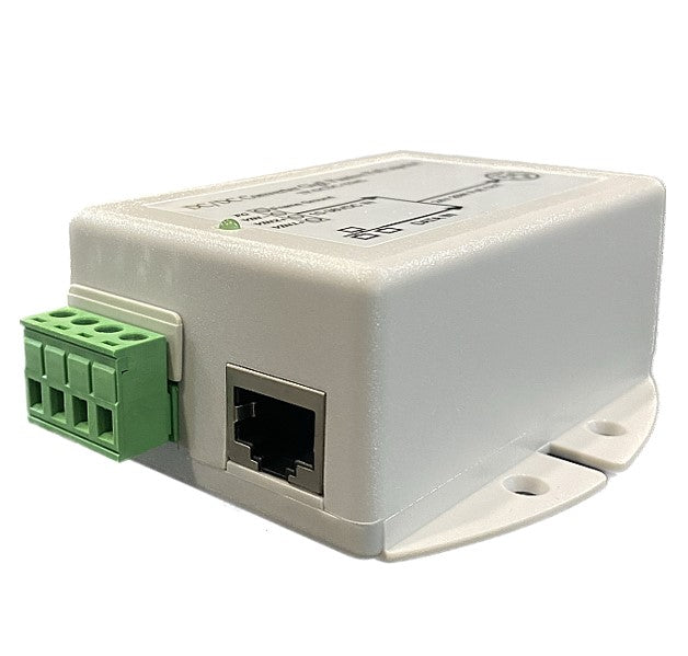 Tycon Power TP-DCDC-1248GD, 9-36VDC IN. 48V 17W Gigabit 802.3af PoE OUT. DC to DC Converter and PoE Injector