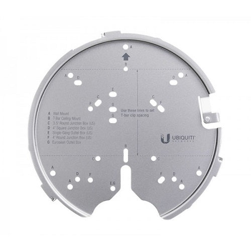 Ubiquiti Versatile Mounting System, For U7 Pro, U6 Enterprise, U6 Pro, U6 Long-Range, AC Pro, AC HD, AC SHD, AC XG, 2Yr Warr