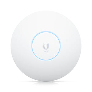 Ubiquiti UniFi U6-Enterprise WiFi 6E 4x4 MIMO PoE+ Access Point,140m Coverage,600+ Device&2.5GbE Uplink, Ceiling Mount,For High-Density, 2Yr Warr