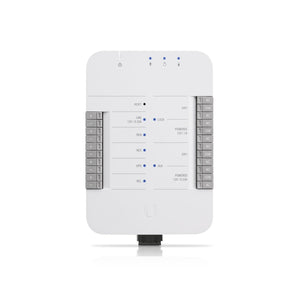 Ubiquiti UniFi Access Hub，Single Door Entry Mechanism，PoE Power, Support UA-LITE& UA-PRO,Four Inputs &12v Dry Relays for Most Door Lock, Incl 2Yr Warr