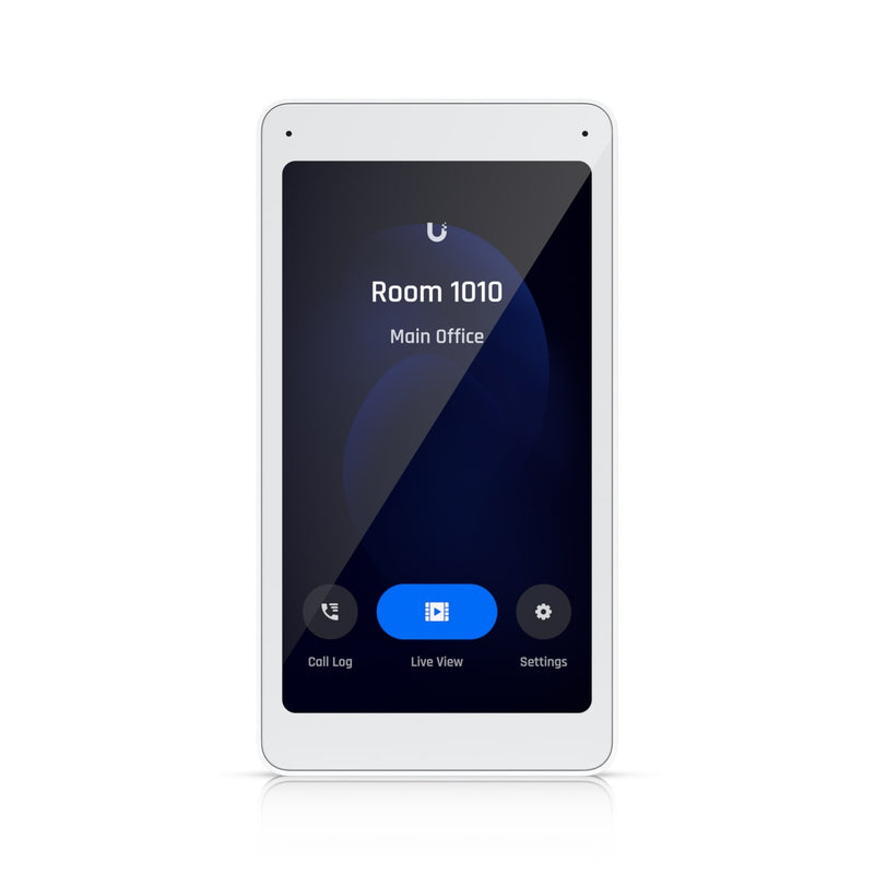 Ubiquiti Intercom Viewer, Display Pair With Access Intercom For Visitor Screening & Remote Access Control, Allow Multiple Location, PoE, 2Yr Warr