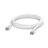 Ubiquiti UniFi Patch Cable Outdoor 3M White, Single Unit, All-weather, RJ45 Ethernet Cable, Category 5e, 2Yr Warr