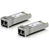 Ubiquiti UFiber 10Gbps Multi-Mode Optical Module, SFP+, 2-Pack, Duplex LC connector, Connection up to 300 m, 2Yr Warr