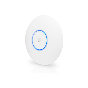 Ubiquiti UniFi AC Pro V2 Indoor & Outdoor Access Point, 2.4GHz, 450Mbps, 5GHz, 1300Mbps, 1750Mbps Total, Range Up To 122m - No PoE Adapter, 2Yr Warr