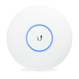 Ubiquiti UniFi AC Pro V2 Indoor & Outdoor Access Point, 2.4GHz, 450Mbps, 5GHz, 1300Mbps, 1750Mbps Total, Range Up To 122m - No PoE Adapter, 2Yr Warr