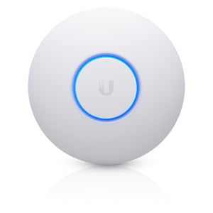 Ubiquiti UniFi AC Pro V2 Indoor & Outdoor AP, 2.4GHz @ 450Mbps, 5GHz @ 1300Mbps, 1750Mbps Total, Range Up 122m | POE Adapter Included, 2Yr Warr