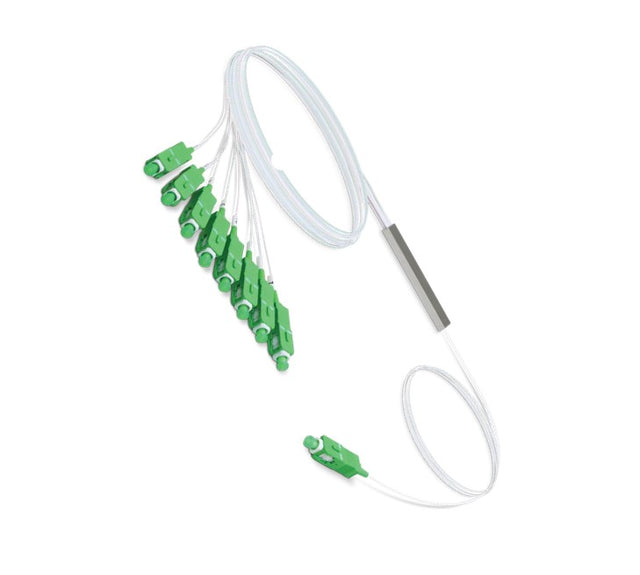 Ubiquiti UFiber Gigabit Passive Optical Network Splitter 1:8,  For Use With UFiber OLT Solutions, Terminated With SC/APC Connector,  2Yr Warr