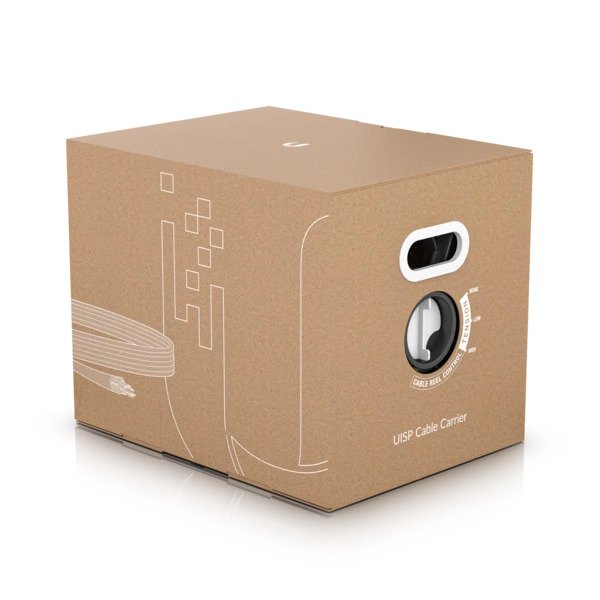 Ubiquiti Cat5e Carrier Outdoor Cable, 305m, Carrier-Class Shielded Cable W/ Integrated ESD Drain Wire, Replaces TC-CARRIER, 2Yr Warr