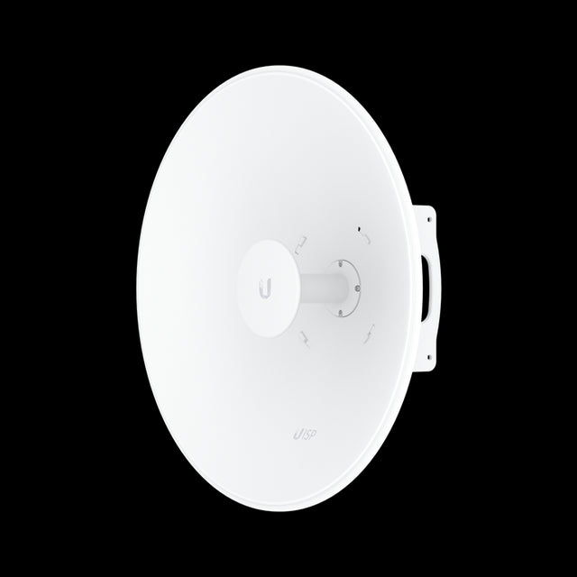 Ubiquiti UISP Dish, 30 dBi Dish Antenna, 5.15-6.875 GHz Frequency Range, 30+ km PtP Link Range, Compatible AF 5XHD & RP 5AC,  2Yr Warr