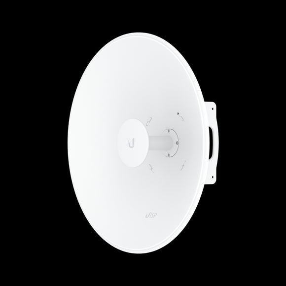 Ubiquiti UISP Dish, Point-to-point Dish Antenna,5.15-6.875 GHz Frequency Range, 30+ km PtP Link Range, Compatible AF 5XHD & RP 5AC,  2Yr Warr