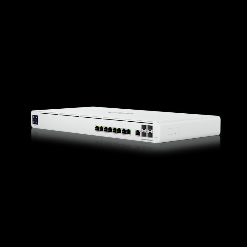 Ubiquiti UISP Router Professional, (9) GbE RJ45 ports, (4) 10G SFP+ ports, Integrated Layer 2 Switch,  Up to 9,500 Mbps NAT Throughput, Incl 2Yr Warr