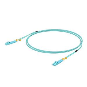 *EOL, No BO PLS*Ubiquiti MultiMode 10 Gbps OM3 Duplex LC Cable, 0.5m Length, Single Unit,10 Gbps Throughput, LC-LC Connector, 2Yr Warr