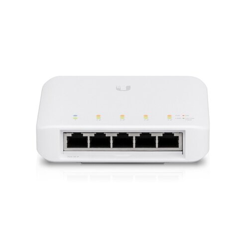 Ubiquiti USW Flex 3 Pack- Managed, Layer 2 Gigabit switch with auto-sensing 802.3af PoE support. 1x PoE In, 4x PoE Out, 2Yr Warr
