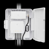 Ubiquiti UniFi Switch Flex Utility Outdoor Weatherproof Enclosure for Switch Flex, Max PoE 46W， 2Yr Warr