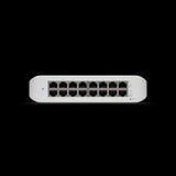 Ubiquiti UniFi Switch Lite 16 PoE, Layer 2, 16x GbE RJ45 Ports, 8x 802.3at PoE+ Ports, 45W PoE, Silent Operation, Wallmount Kit Include, 2Yr Warr