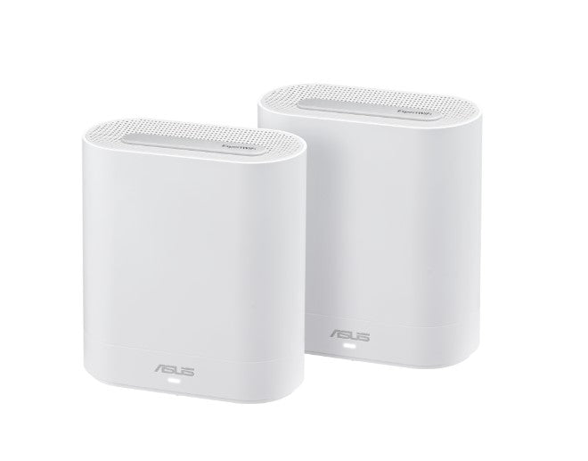 ASUS ExpertWiFi EBM68 2PK Wi-Fi 6 AX 7800Mbps Business Mesh, 2.5G Base T WAN, Customised Guest Portal, Wall-mount, Link Aggregation (Expert Wifi)