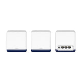 Mercusys Halo H50G(3-pack) AC1900 Whole Home Mesh Wi-Fi System, 500m², 1300Mbps/600Mbps, 3xGigabit Port Per Unit, QoS, Router, Access Point
