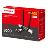 Mercusys MA80XE AX3000 Wi-Fi 6 Bluetooth 5.2 PCIe Adapter, 2402Mbps @5 GHz, 574Mbps @2.4GHz