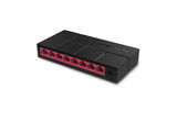 Mercusys MS108G 8-Port Gigabit Desktop Switch, 8x Gigabit Ports, Compact Design, Plug N Play, Green Ethernet Technology