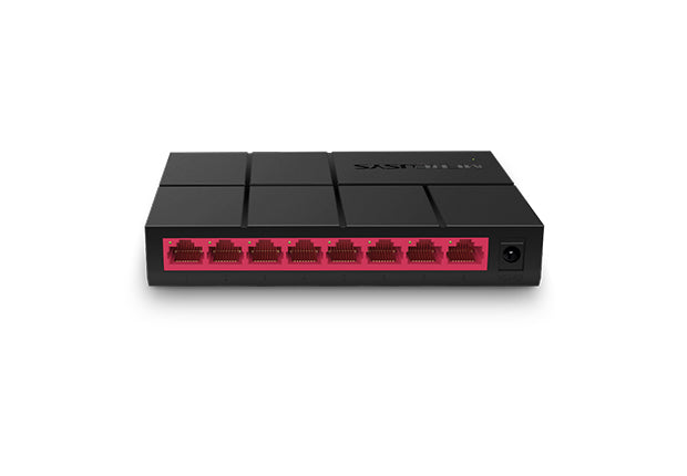 Mercusys MS108G 8-Port Gigabit Desktop Switch, 8x Gigabit Ports, Compact Design, Plug N Play, Green Ethernet Technology