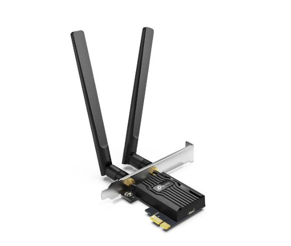 TP-Link Archer TX55E AX3000 Wi-Fi 6 Bluetooth 5.2 PCIe Adapter,  2402Mbps@5GHz, 574Mbps@2.4GHz