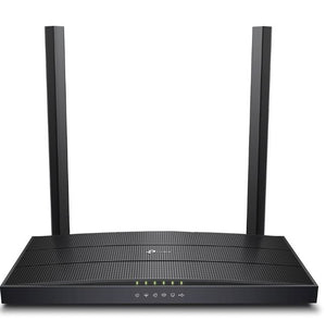 TP-Link Archer VR400 AC1200 Wireless VDSL/ADSL Modem Router 1.2Gbps 867Mbps @ 5GHz 300Mbps @ 2.4GHz 3xLAN 1xWAN 1xUSB 1xRJ11 Carton QTY 10