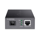 TP-Link TL-FC311B-20 Gigabit WDM Media Converter - IEEE 802.3u 1550nm 20KM 9/125 μm Single-Mode Fiber (Compatible with TL-FC311A-20)