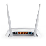 TP-Link TL-MR3420 3G/4G Wireless N Router 2.4GHz (300Mbps) 802.11bgn 4x100Mbps LAN 1x100Mbps WAN 1xUSB 2x5dBi Antenna ~TL-MR3220 (EOL)