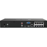 TP-Link VIGI NVR1008H-8P 8 Channel PoE+ Network Video Recorder, 53W PoE Budget, H.265+, 4K Video Output & 16MP Decoding Capacity (HDD Not Included)