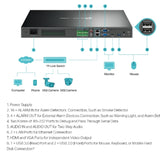 TP-Link VIGI NVR4032H 32 Channel Network Video Recorder, 16-ch@2MP/ 8-ch@4MP Decoding Capacity, 1 HDMI & 1 VGA Interface (HDD Not Included)