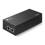 TP-Link TL-POE170S Omada PoE++ Injector, 2 Gigabit Ports, 802.3af/at/bt, Integrated Power Supply, Wall Mountable, Plug & Play